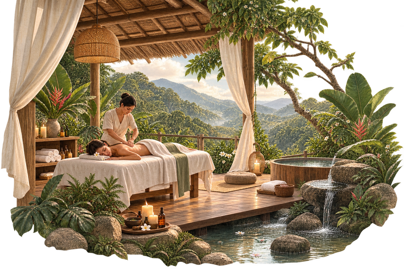 Spa wellness en Blue Tierra Lamas
